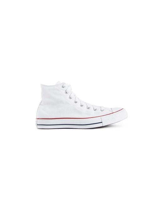 Converse White Chuck Taylor All Star Wide High-Top Sneakers for men