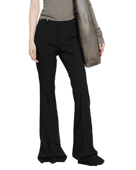 Rick Owens Black Tower Bolan Bootcut