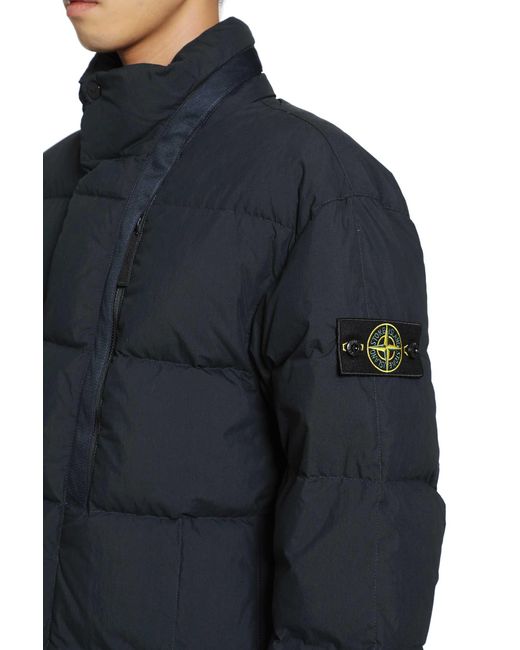Stone Island Black 4100046 Down Jacket for men