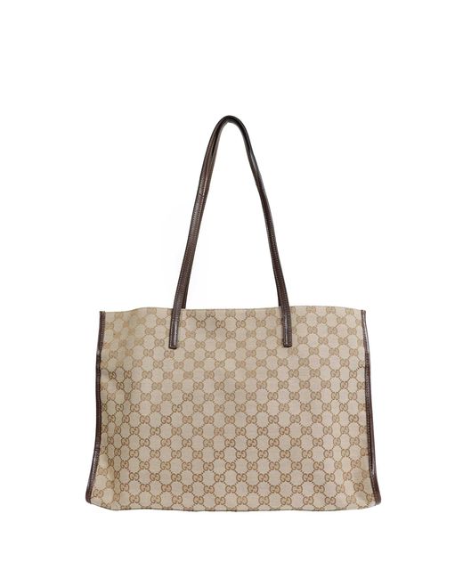 Gucci Natural Londra Large Tote Bag