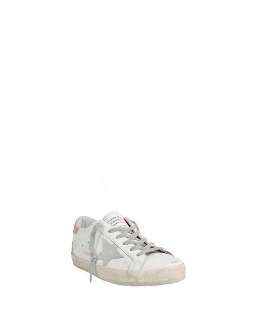 Golden Goose Deluxe Brand White Super-Star Sneakers