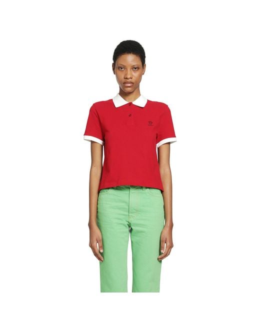 Versace Embroidered Cotton Piqué Polo