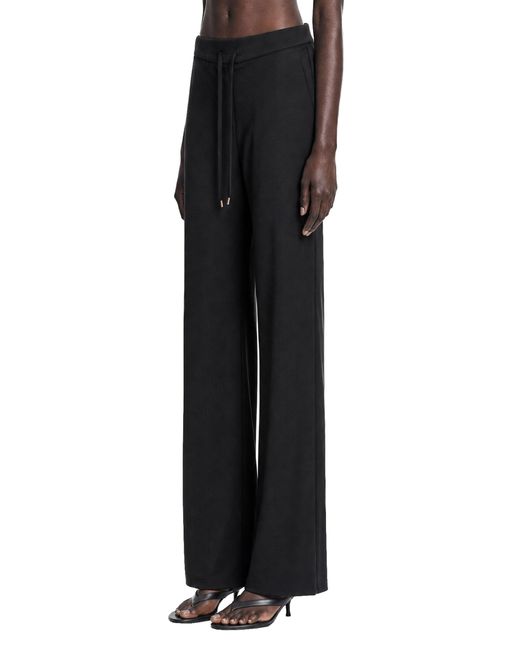 Max Mara Black Light Woollen Clotch Trousers