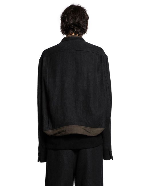 Ziggy Chen Black Workers Jacket for men