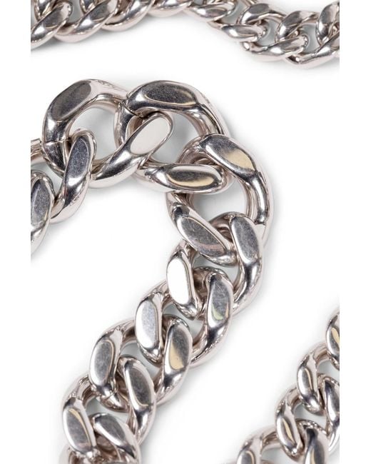 Jil Sander Metallic Dm5 Necklace for men