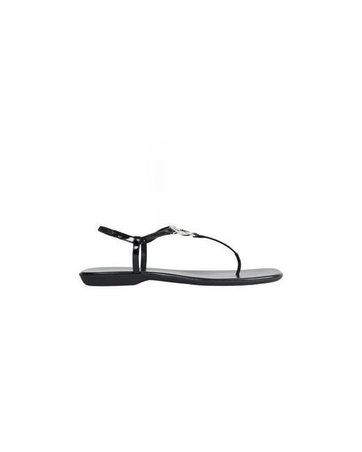 Gucci Brown Interlocking G Thong Sandals