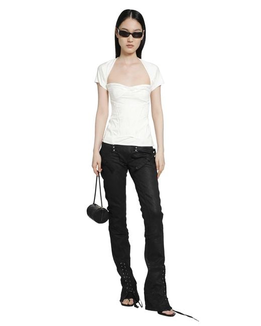 Dilara Findikoglu White Rapture Top