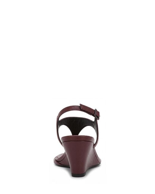 Aeyde Brown Roose Wedge Sandals