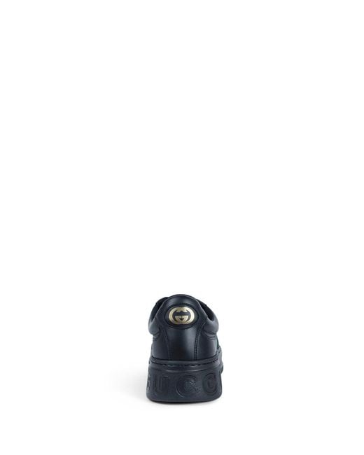 Gucci Black Leather Sneaker for men