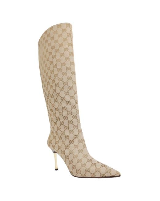 Gucci Brown Bombshell Boots