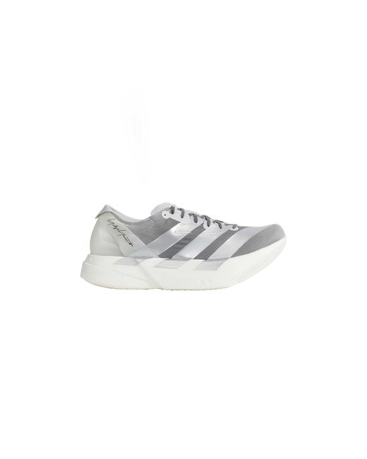 Y-3 White Adios Pro 4 Sneakers for men