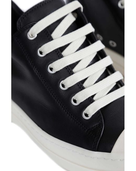 Rick Owens Black Tower Low Sneaks