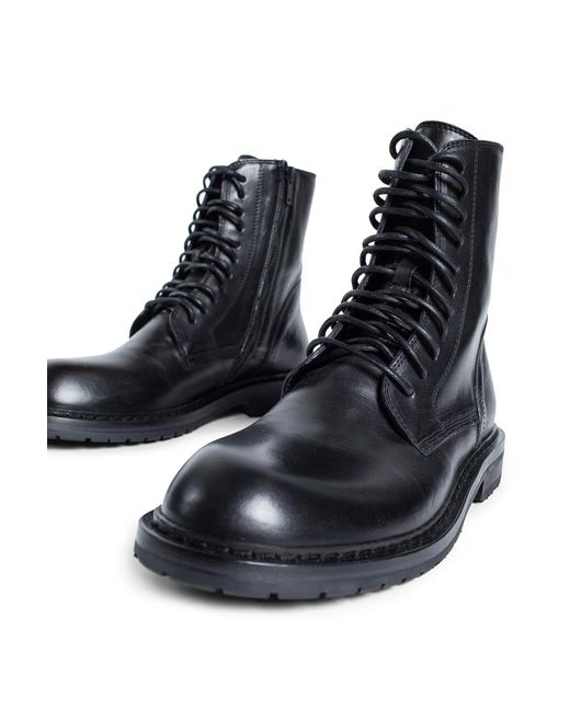 Ann Demeulemeester Black Boots for men