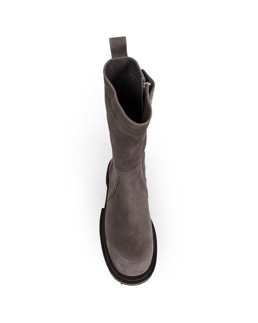 Rick Owens Brown Temple Creeper Gabe Ankle Boots for men