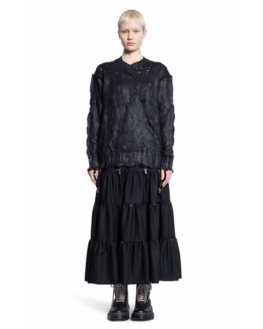 Junya Watanabe Black Knitwear