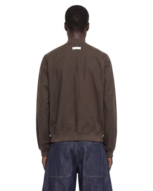 NVL-GARDE Brown Seamless L/Sweatshirt for men