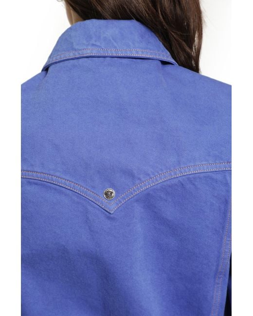 Versace Blue Jackets