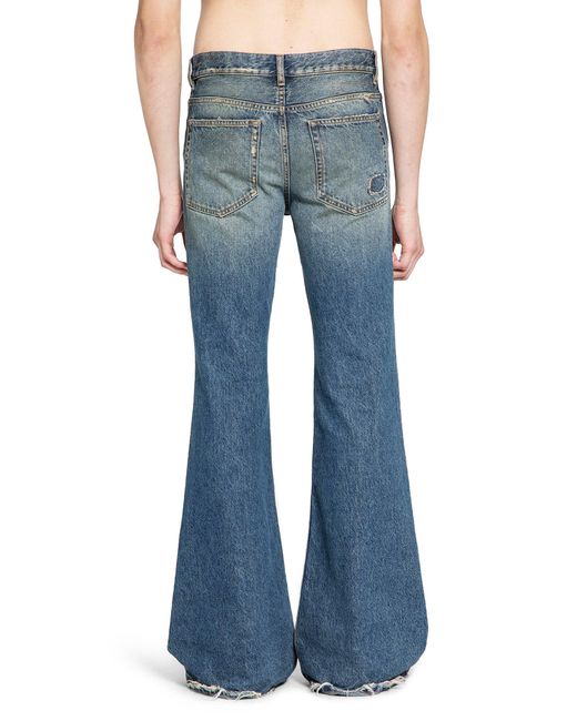 Ann Demeulemeester Blue Hamo Bootcut Jeans for men