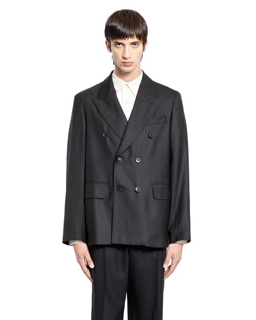 Our Legacy Black Unconstructed Db Blazer for men