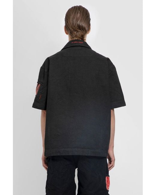 44 Label Group Black Shirts for men