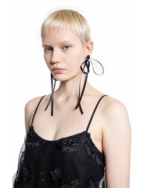 Simone Rocha Black Earrings