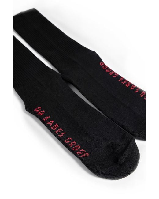 44 Label Group Black 44 Socks for men