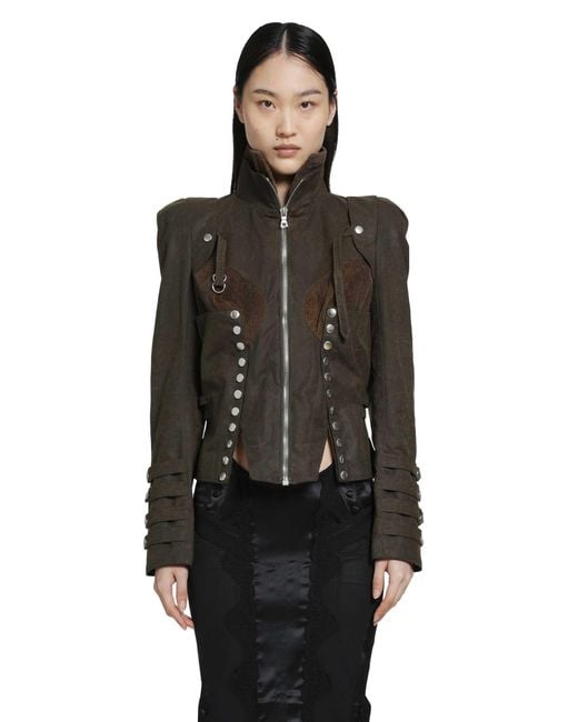 Dilara Findikoglu Black Dawn To Dusk Jacket
