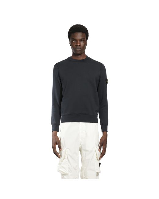 Stone Island Black 6100060 Crewneck Sweatshirt for men