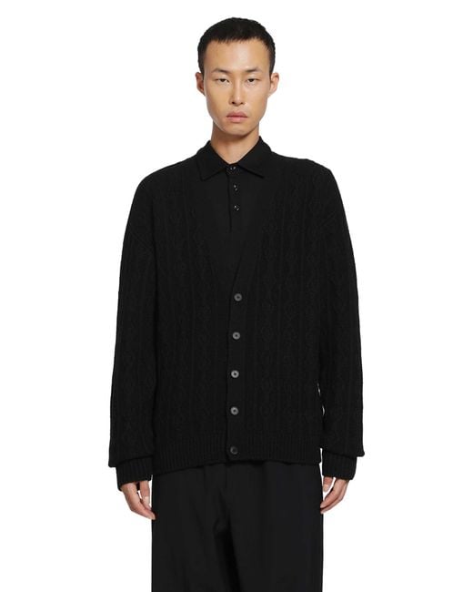The Row Black Sonoko Cardigan for men