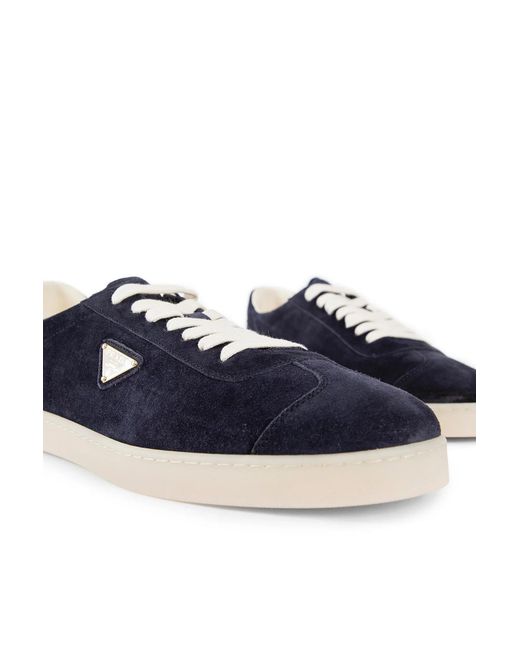 Prada Blue Sneakers for men
