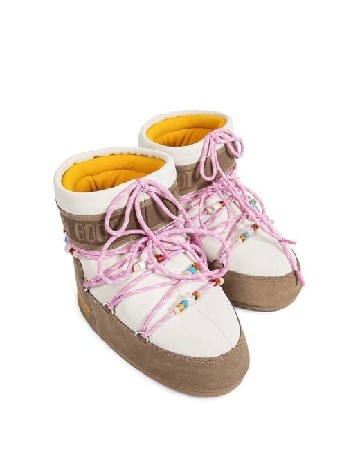 Moon Boot Pink Winter Boots