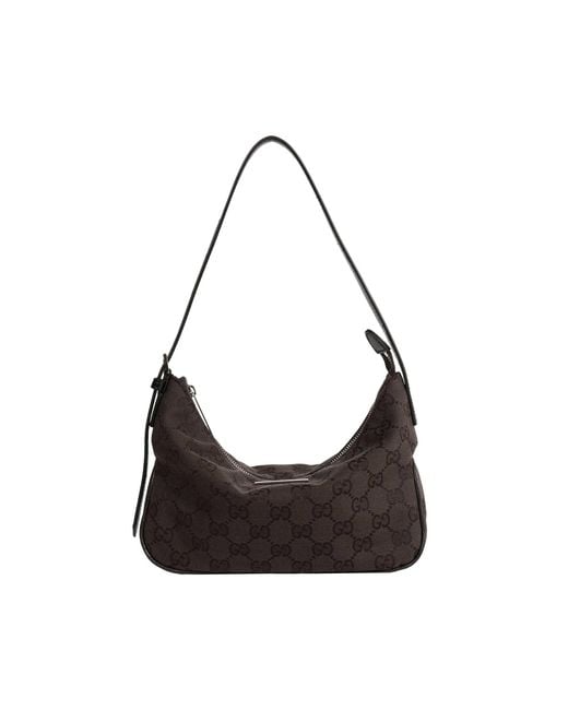Gucci Black Lady Lunetta Small Shoulder Bag