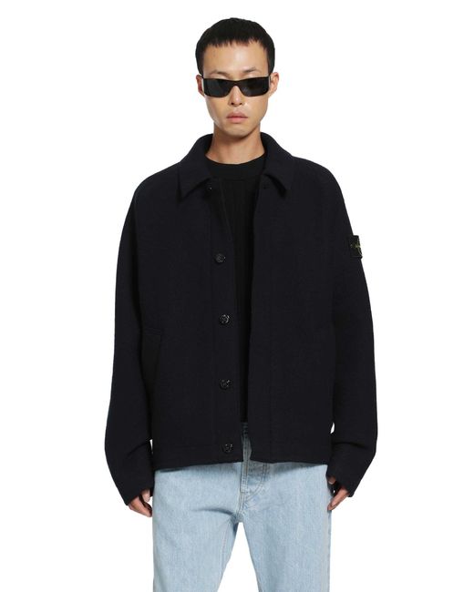 Stone Island Black 5100042 Jacket for men