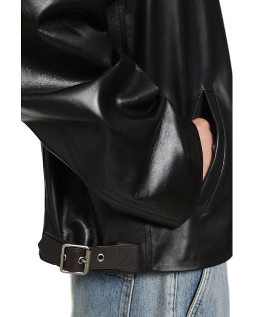 Loewe Black Zip-Up Jacket for men