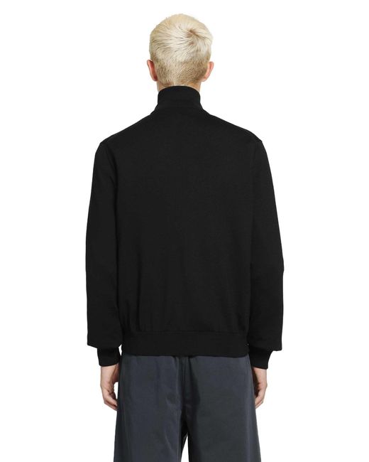 Prada Black Reversible Wool And Re-Nylon Jacket for men