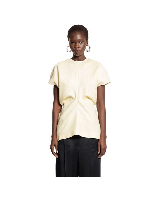 Totême  Natural Slouch Waist Basketweave Top