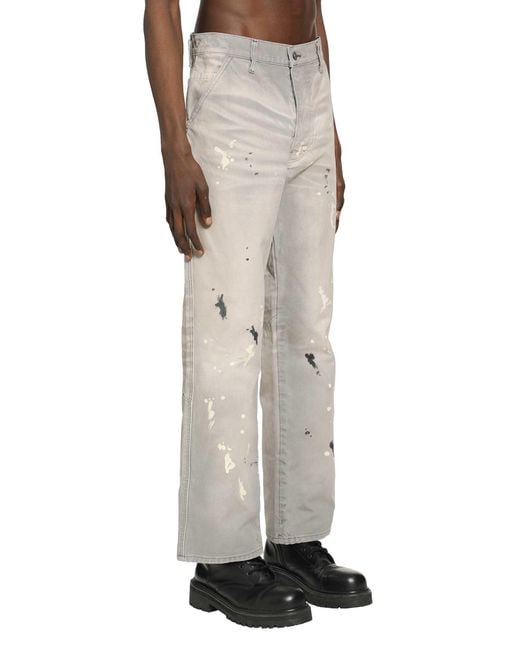 ALEXANDER DIGENOVA Natural Underground Painter Pants for men