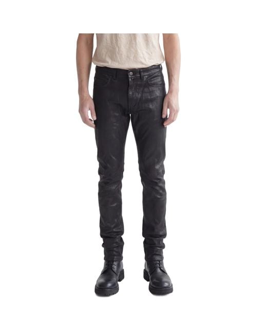 Giorgio Brato Black 5 Pocket Pants for men