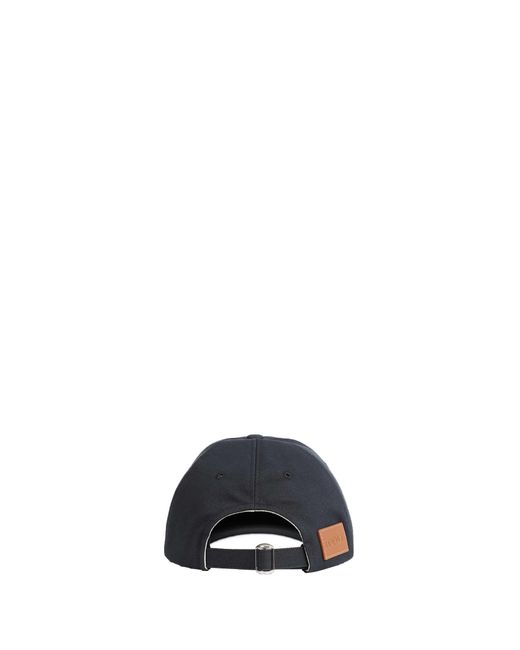 Loewe Black Classic Embroidery Cap