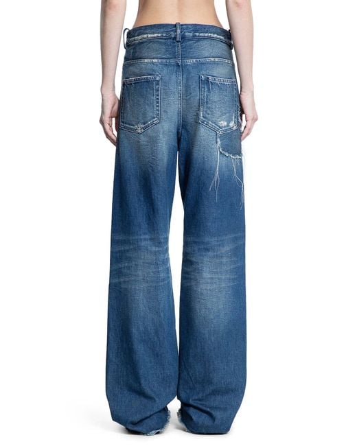 Ann Demeulemeester Blue Jeans Claire 5 Tasche Comfort