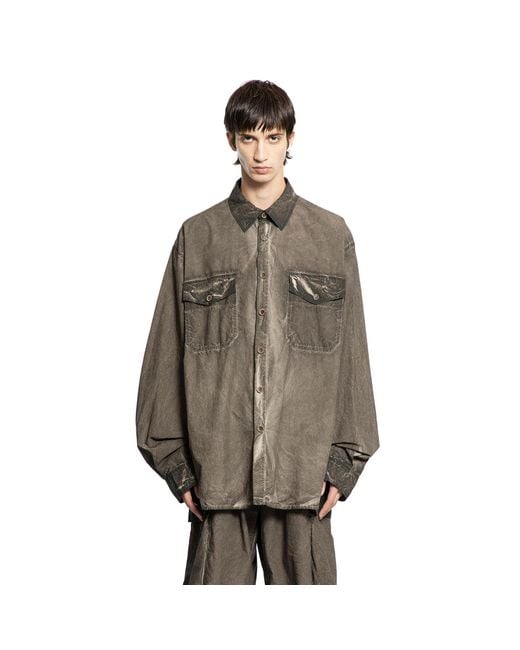 Uma Wang Brown Shirts for men