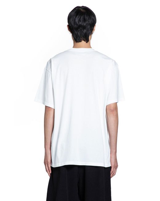 MM6 by Maison Margiela White Numeric Signature T-Shirt