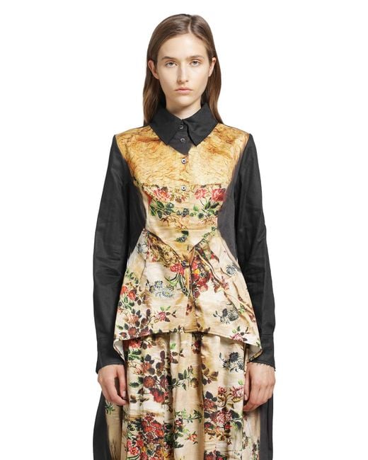 IA London Metallic Julia Fitted Shirt