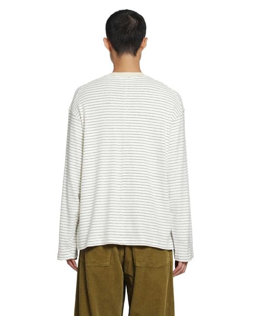 Song For The Mute White Crewneck Pullover for men