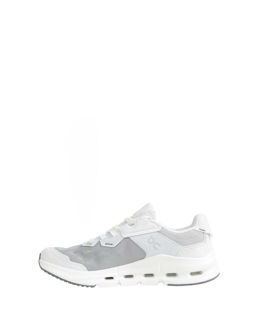On Shoes White Cloudnova Rift Sneakers for men