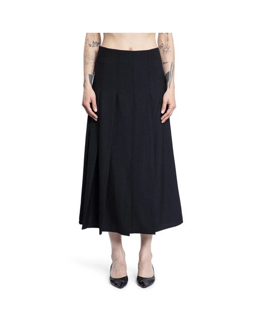 Studio Nicholson Black Fuse Skirt