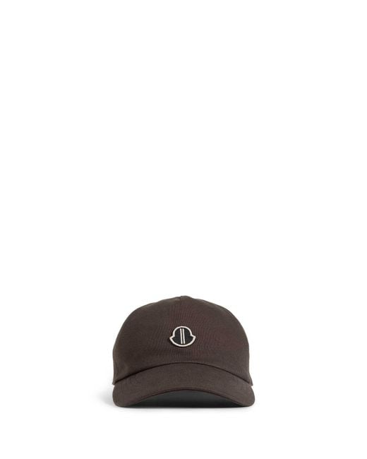 Rick Owens Brown Moncler X Baseball Hat for men