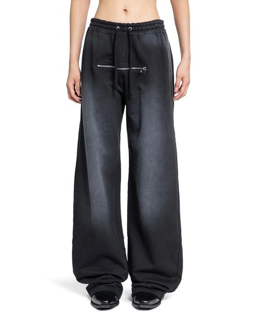 JORDANLUCA Black Robin Joggers for men