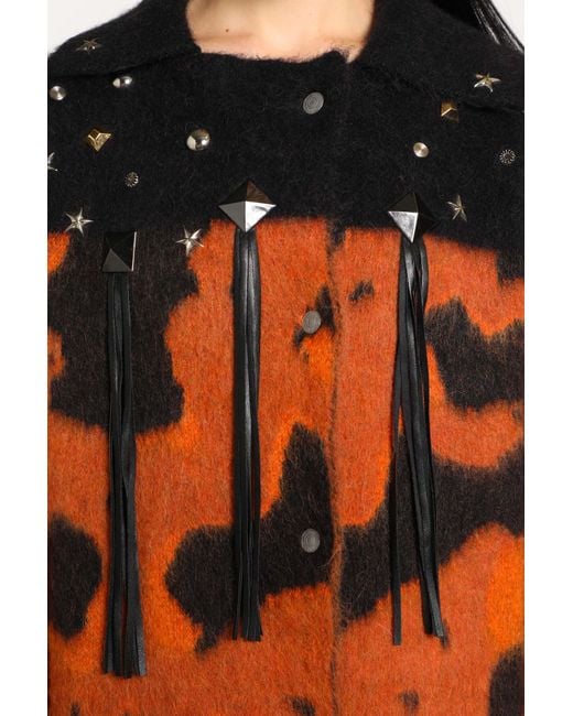 Laneus Orange Knitwear