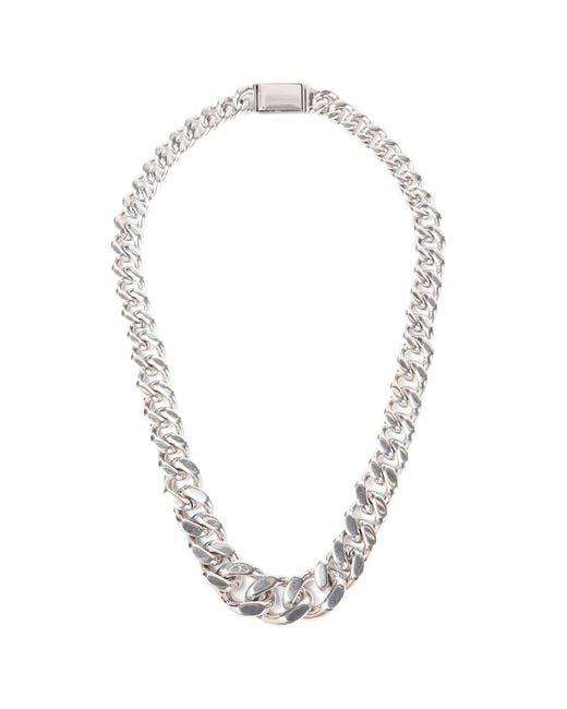 Jil Sander Metallic Dm5 Necklace for men